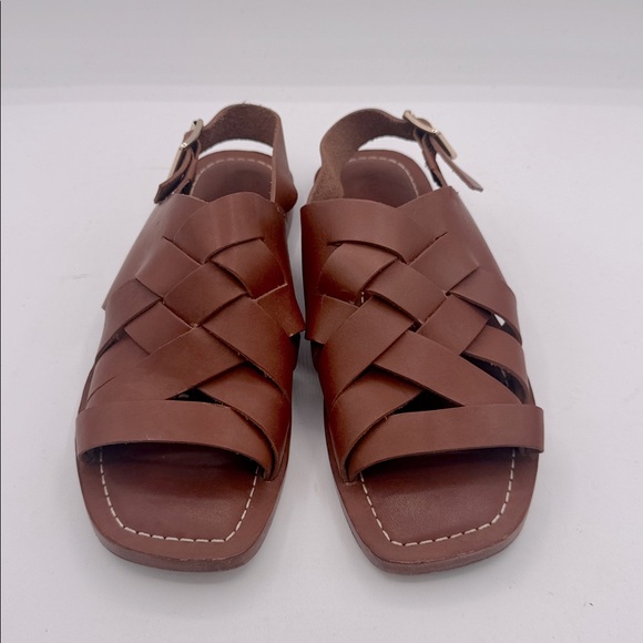 Loeffler Randall Grayson sandal color cognac, size 7.5 - Picture 1 of 8